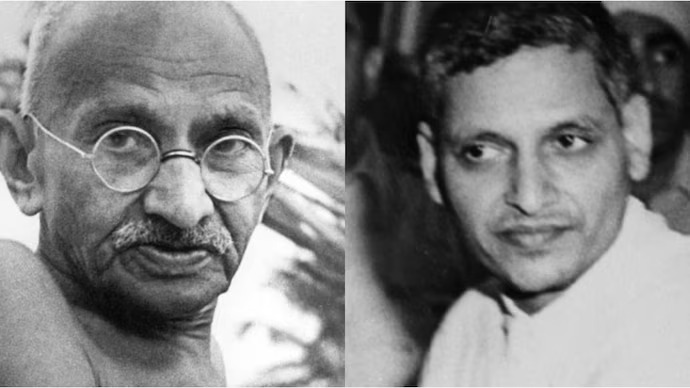 Nathuram Godse & Mahatma Gandhi (File Photo)